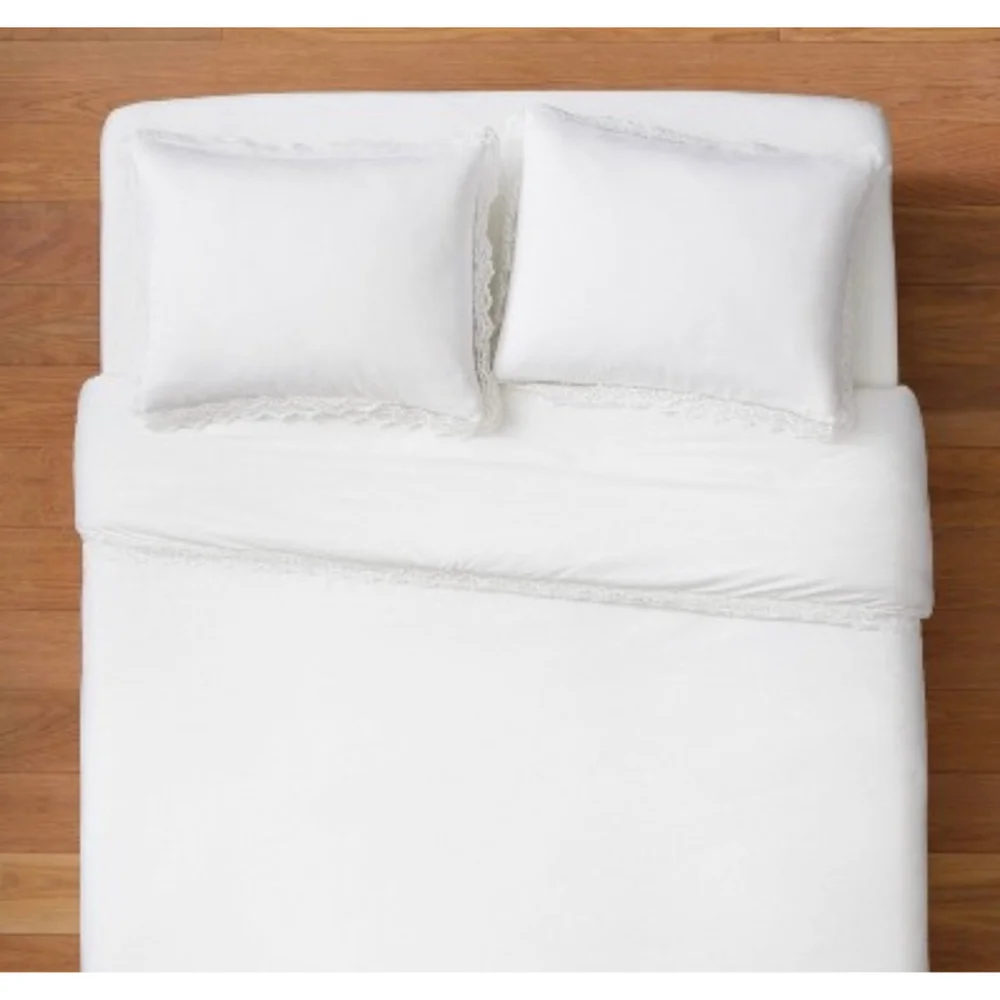 Studio McGee White Queen Comforter and Shams Set